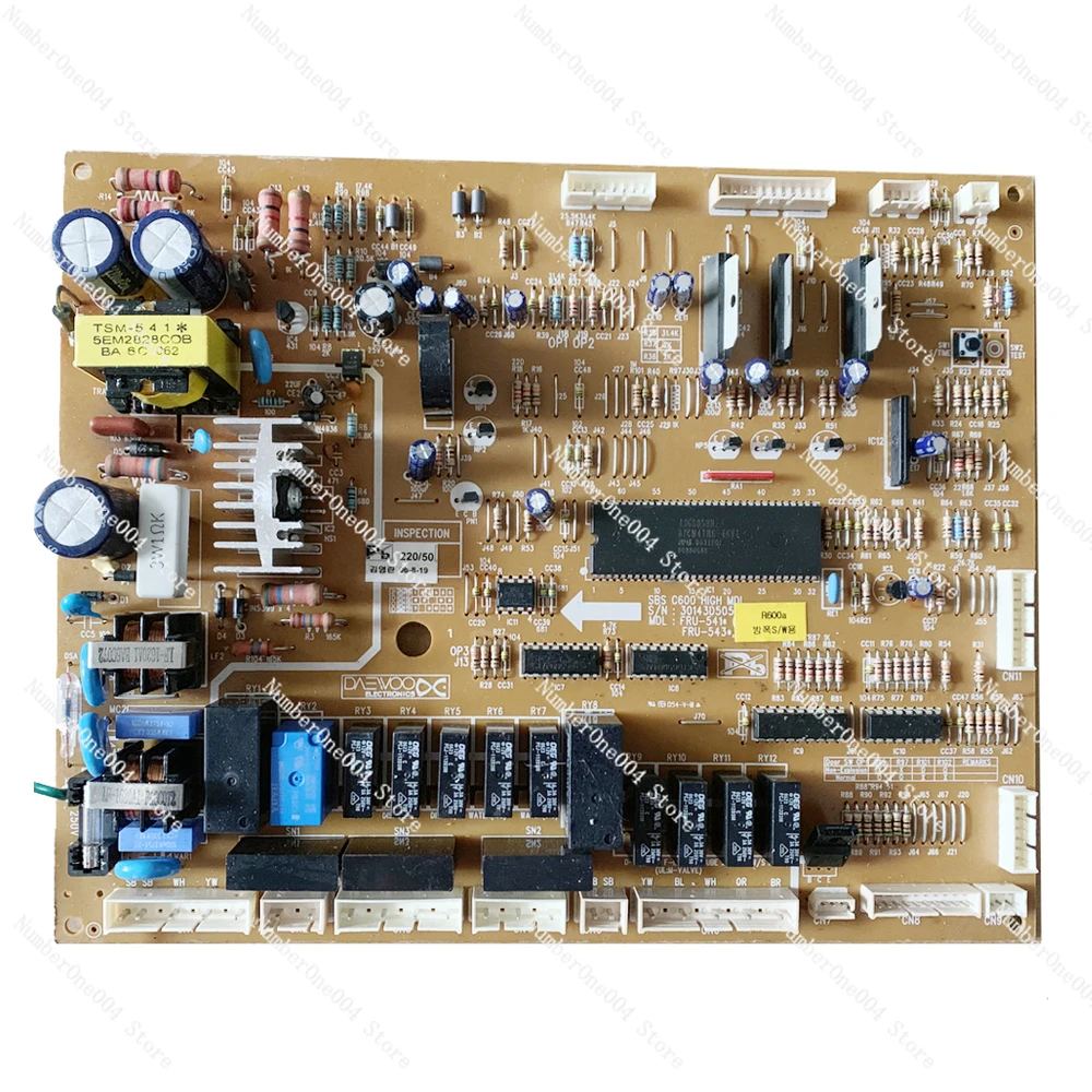 

Original Motherboard For Refrigerator Power Module PCB Control Board FRU-541 FRU-543 30143D5050 30143D5051