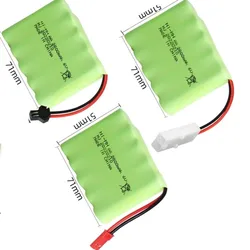 Akumulator 6V 2800mAh NiMH AA/6V USB do R/C kaskaderskich samochodów R/C do samochodów ciężarowych R/C łódź/R/C cysterna zdalnie sterowany dla dzieci