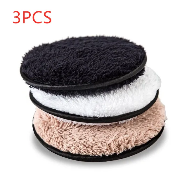 Fashion New Reusable Cotton Pad Makeup Remover Pads Facial Remover Bamboo Fiber Facial Skin Care Nursing Pads Skin Cleaning