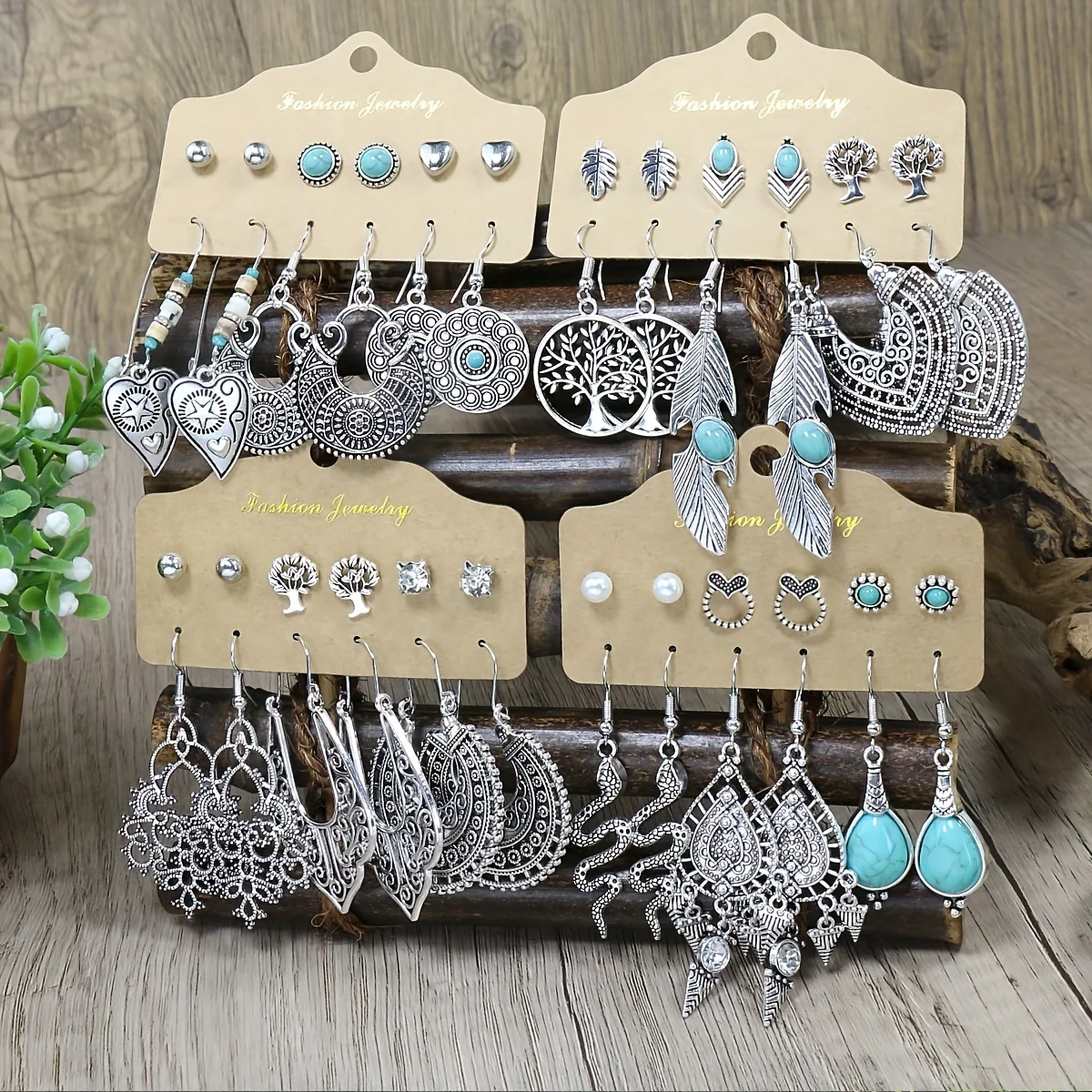 Ethnic Style Earrings for Women Bohemia Jewelry Trendy Accessories Drop Dangle Comfortable to Wear Gifts Party Versatile