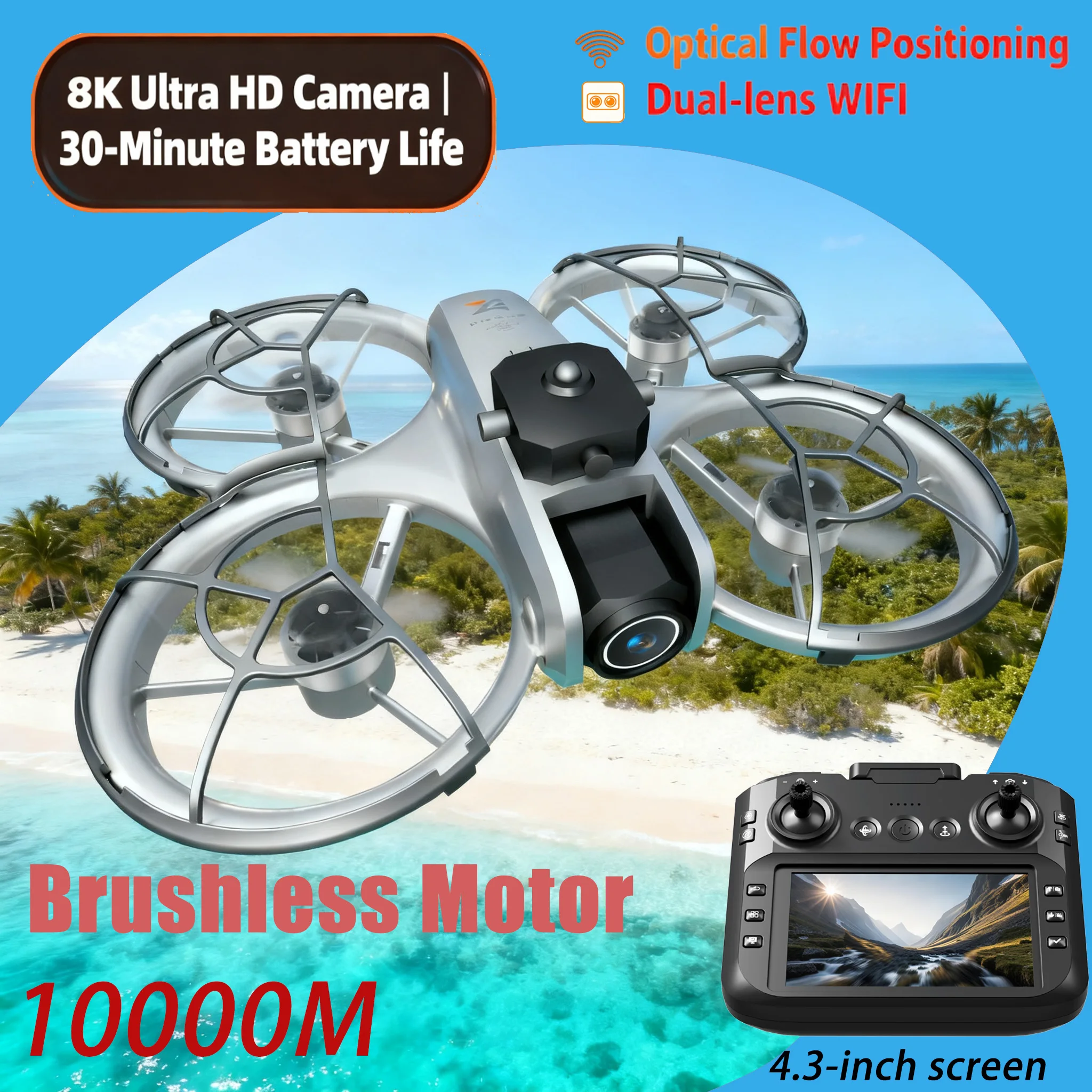 Z4 Drone 8K Hd Came… - image