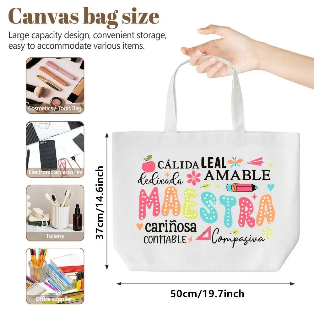 حقيبة حمل ملهمة. هدية كاجوال للعطلات وعيد الميلاد للأصدقاء. متعددة الاستخدامات للاستخدام اليومي.
