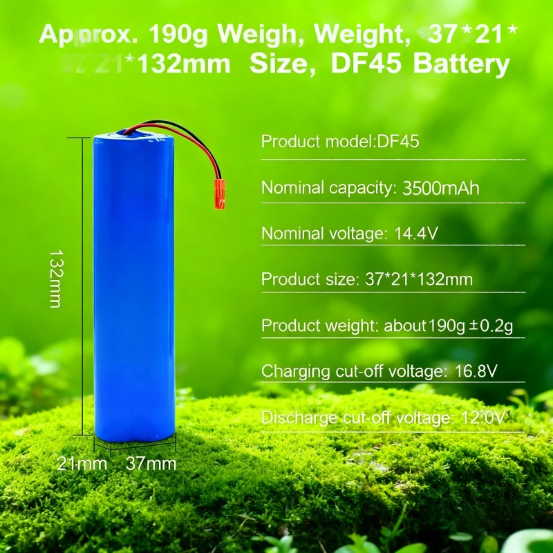 

High Capacity 14.4V 3500mAh Li-ion Battery for ILIFE V50 V8s V3s Pro Robot Vacuum, Long Lasting Replacement Battery Pack 14.8V