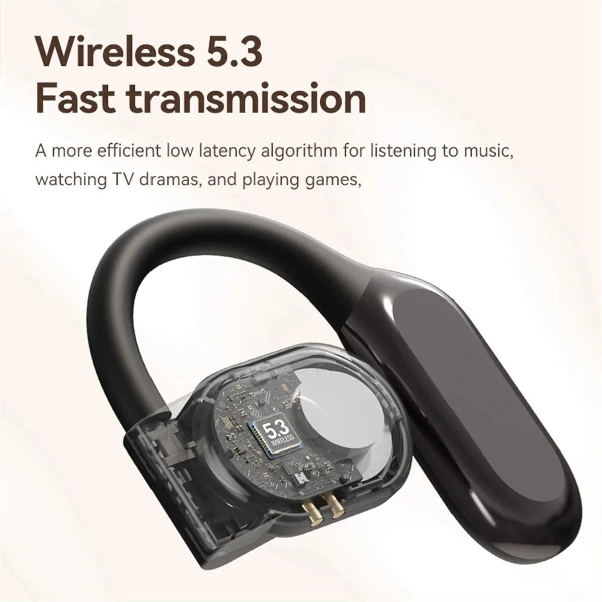 A14M New M62 AI Translator Earbuds Bluetooth Real Time Translators Headphones Two-Way Instant Voice Translator Ear Hook A