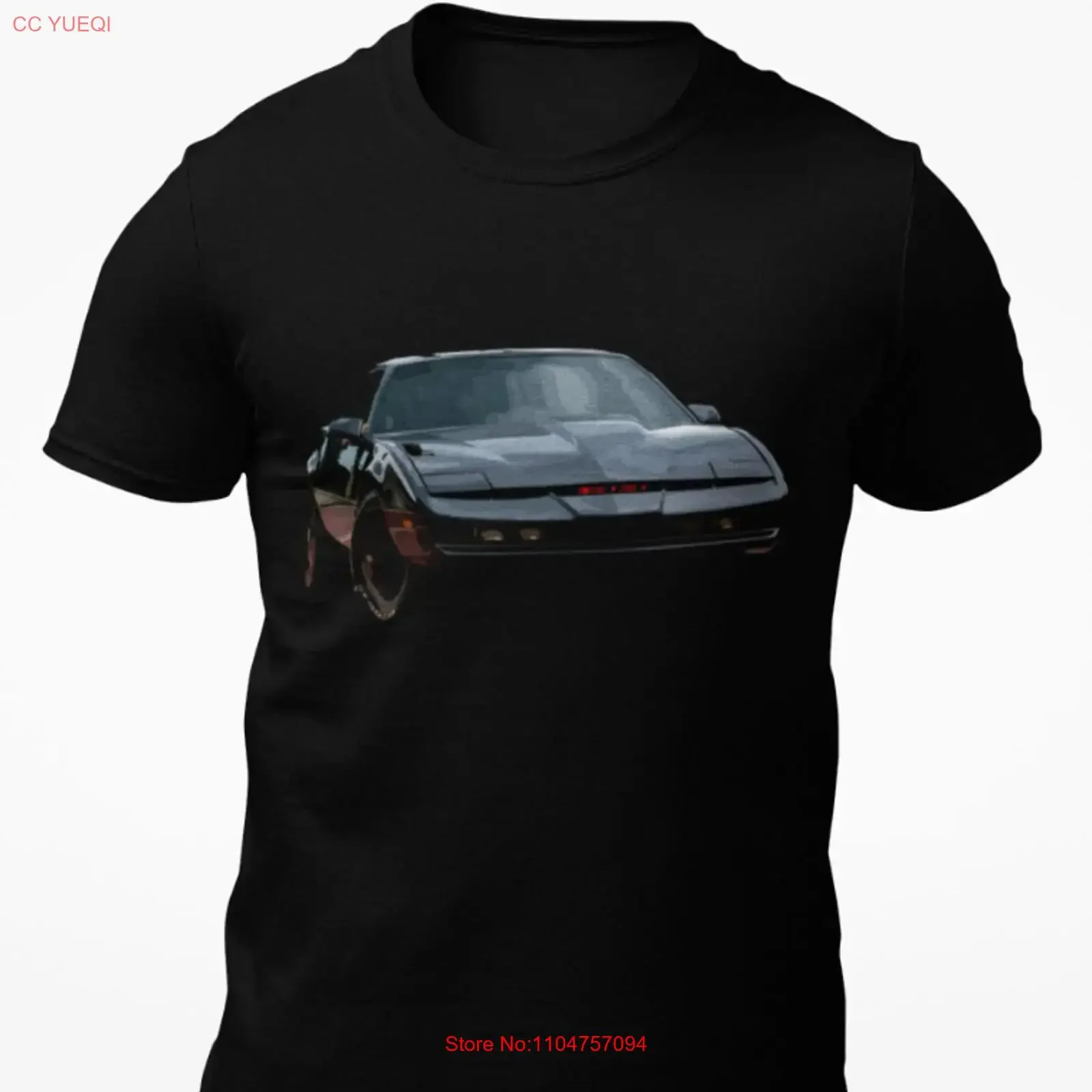 KITT Firebird  T Shirt vintage Washed Unisex designer clothes Breathable Stylish Versatile Stretched homme Soft streetwear