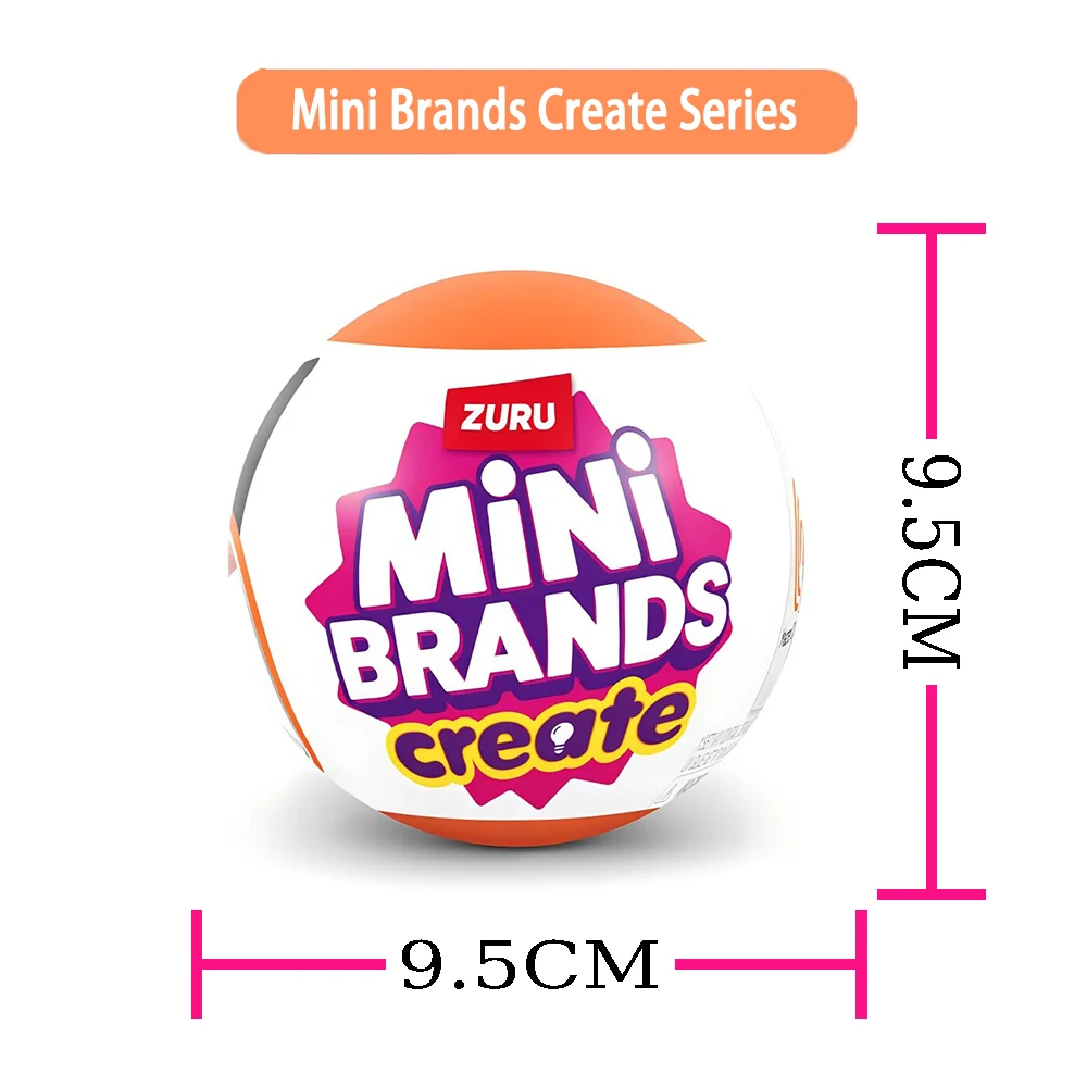 Zuru Surprises Mystery Mini Brands صندوق أعمى عشاق الطعام خلق MasterChef الكرة مفاجأة المقتنيات مصغرة المنمنمات ألعاب طعام