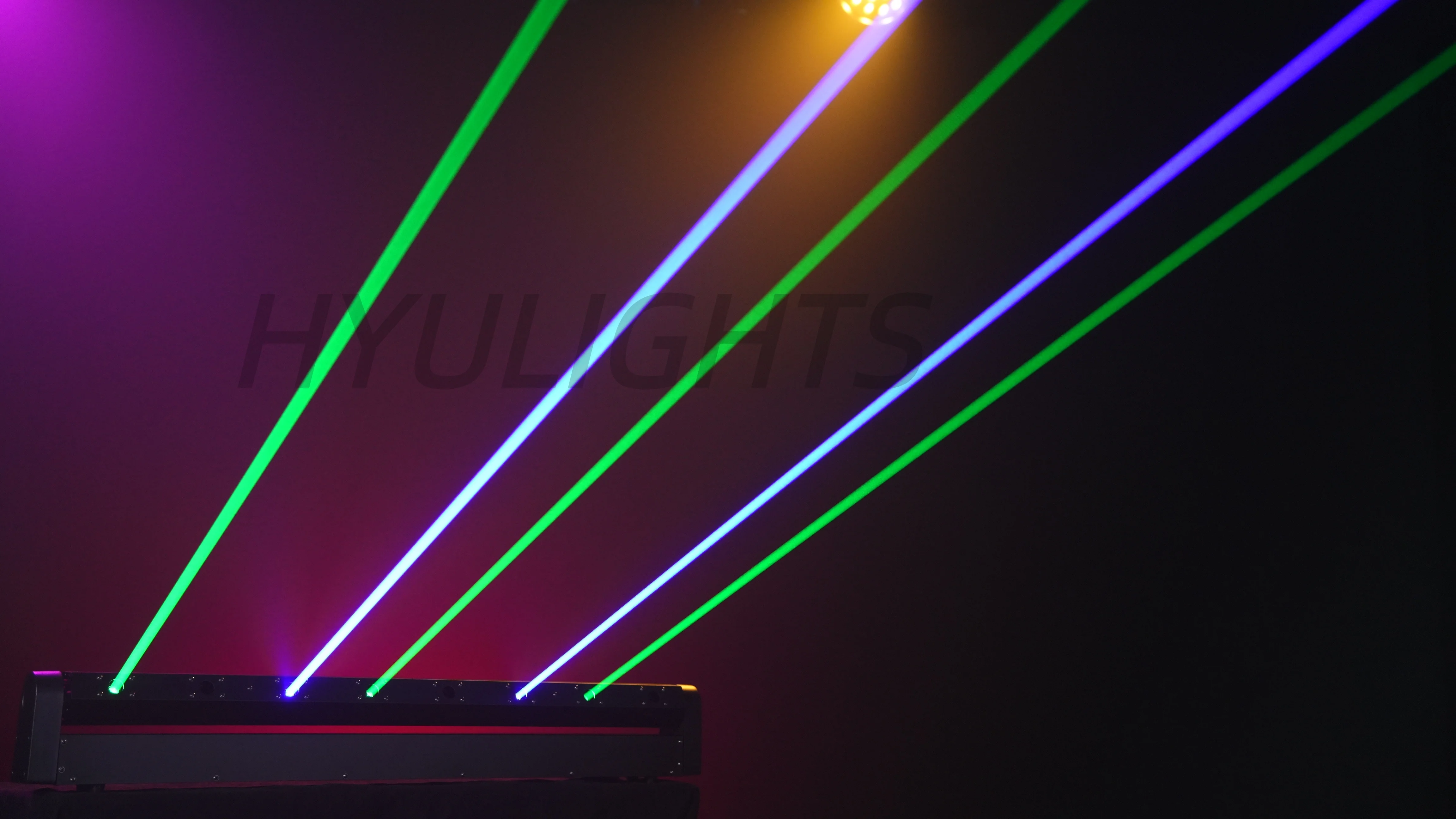 8-Augen-Strahl-Laserlicht DMX512 Bühnen-RGB-Farb-Rotations-Moving-Head-Licht DJ-Party 120W Lasershow für Party, Bar, Nachtclub – Detail 6