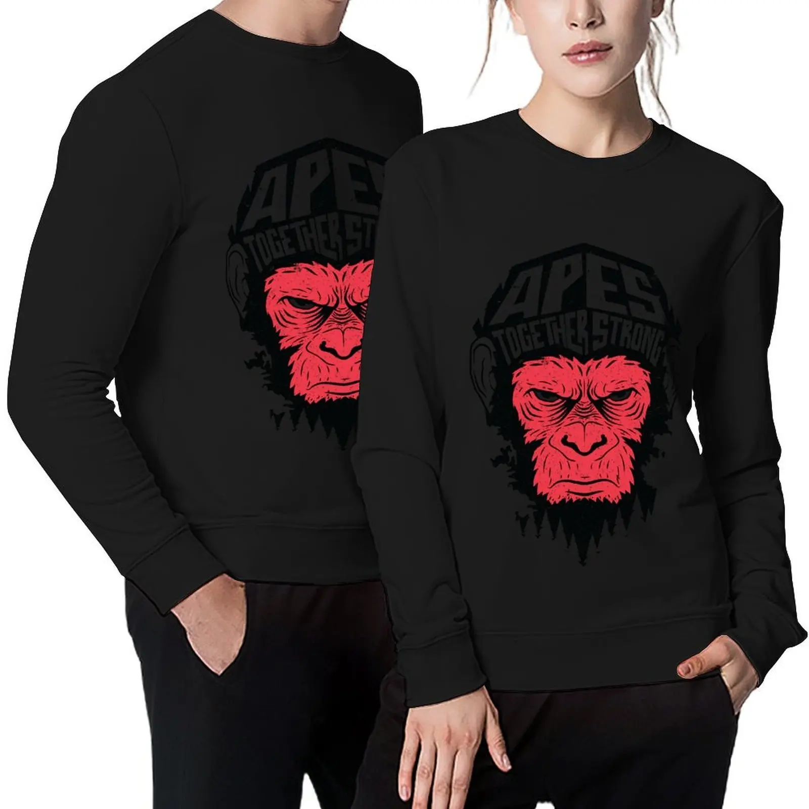 

Apes together strong Pullover mens clothing korean autumn clothes korean clothes men clothes sports sweatshirt man