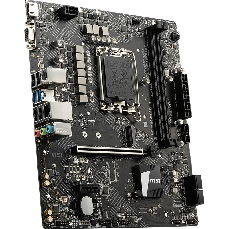 H610M BOMBER DDR4 لوحة رئيسية لسطح المكتب للكمبيوتر المكتبي لوحدة المعالجة المركزية من الجيل الثاني عشر #5