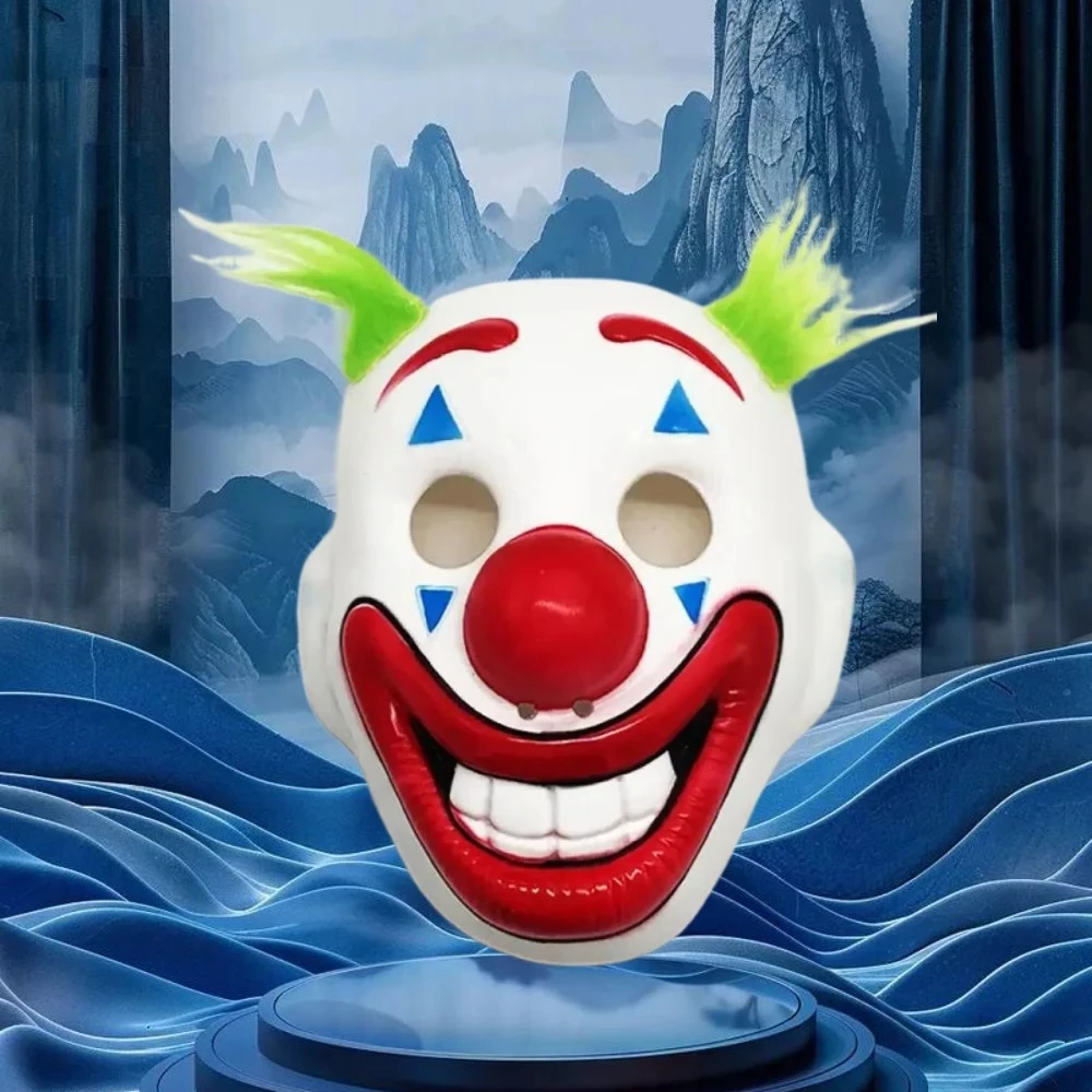 

Cosplay Joaquin Phoenix Arthur Fleck Halloween Masks Joker Origin Movie Clown Joker Mask