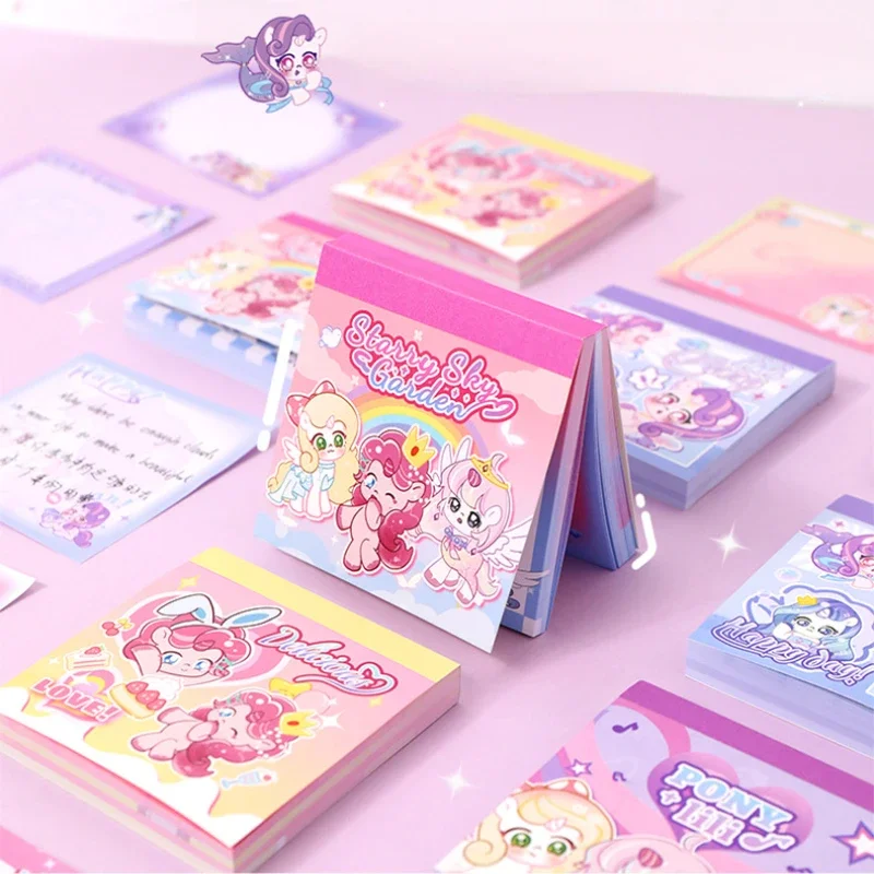 My Little Pony Note Pad Cartoon High-Looking Tearable Paper Student Stationery Girl Cute Kawaii Christmas Birthday Gift