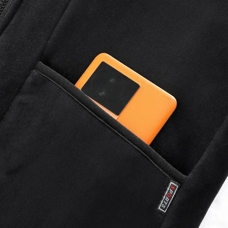 Double-Sided Lamb Velvet Fleece Lined Vest Winter New Style for Middle-Aged And Elderly People Silver Fox Velvet Fleece Vest