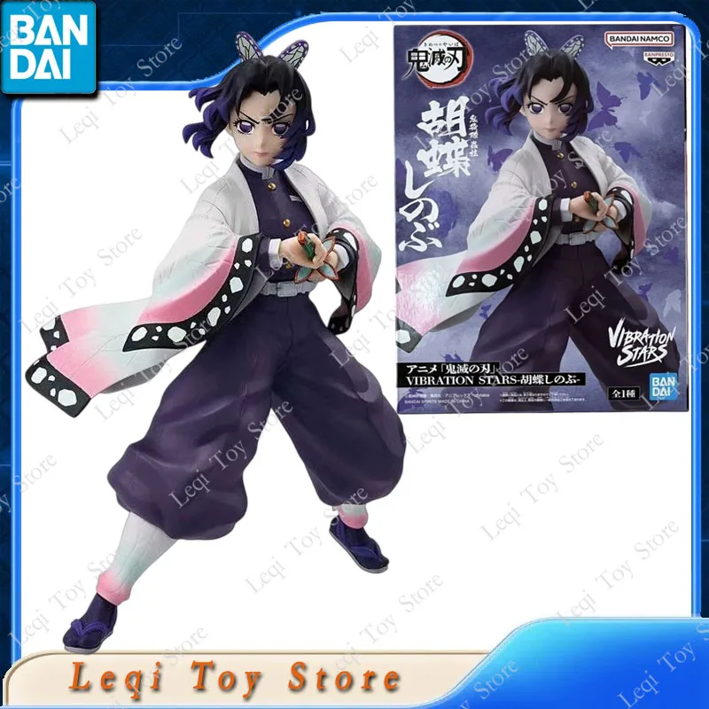 Bandai genuino BANPRESTO Demon Slayer estrellas de vibración Kochou Shinobu Tomioka Giyuu figuras de acción de Anime regalo modelo adornos