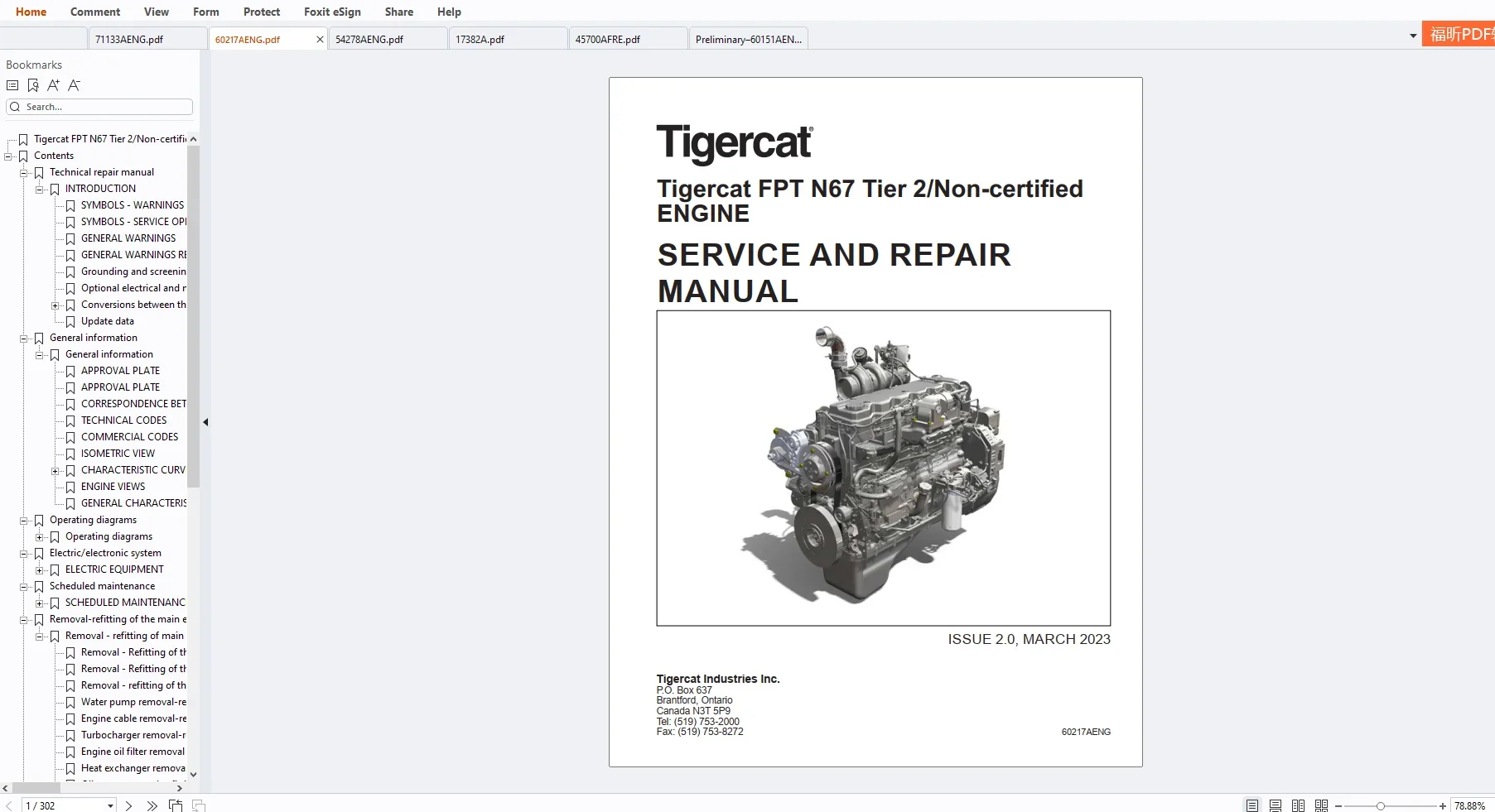 Tigercat Equipment 24.8GB Update 12.2023 Miscellaneous & Operators Service Manual