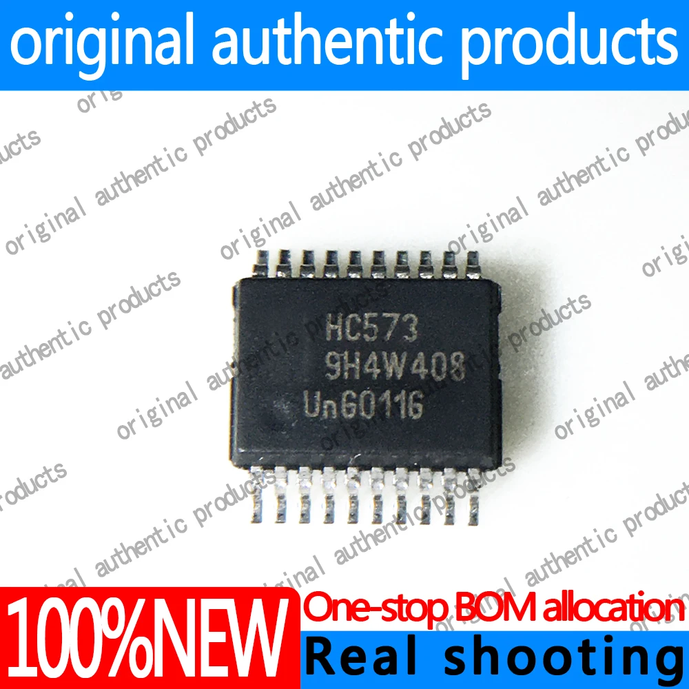 1/5/10/30PCS(New) 74HC573DB 74HC573 lettering:HC573 SSOP20 Latch chip
