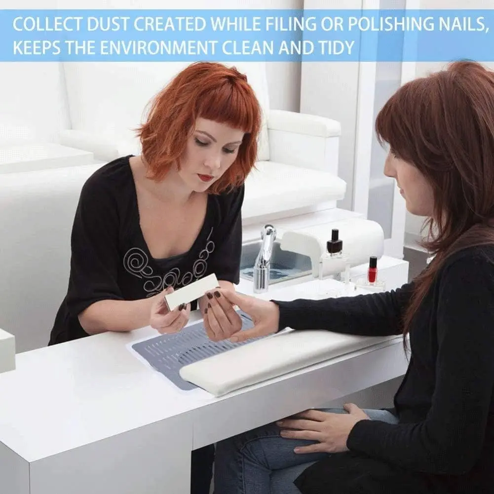 Nail Desktop Dust Collector Powerful Nail Vacuum Fan Vacuum Cleaner Polishing File Nail Trimming Machine For Nail Salon and Home