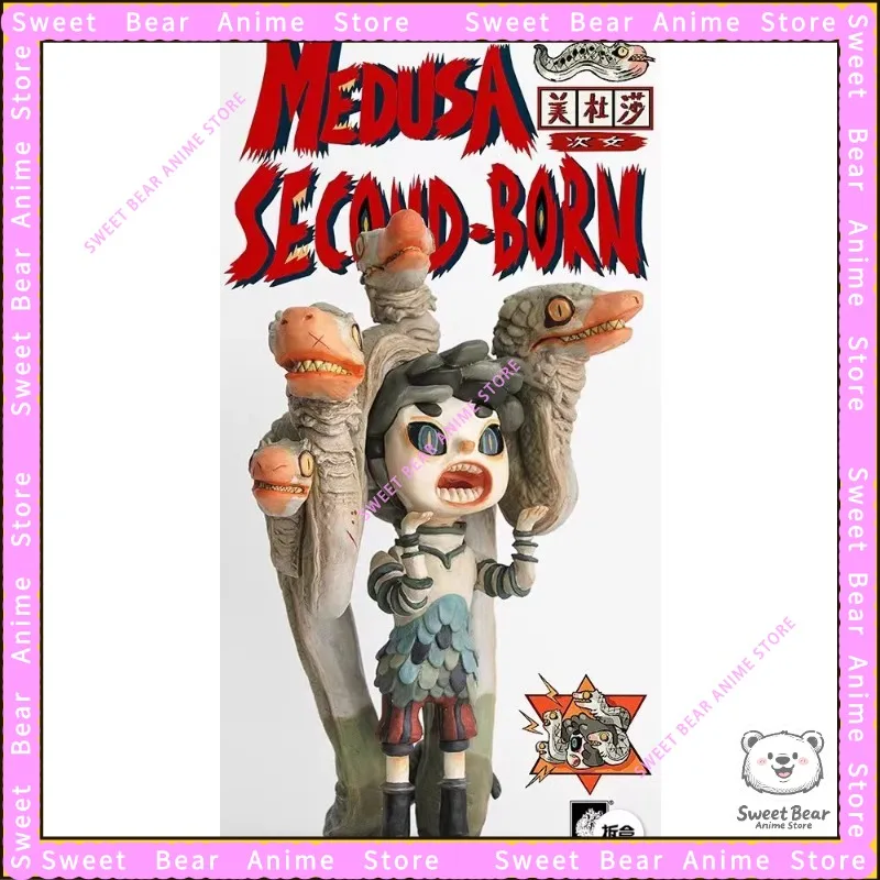 

In Stock 1000TENTACLES Soft Vinyl Medusa Second BORN Original SOFUBI Fashionable Toy, Figure Anime Model Toys Hobby