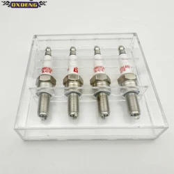 4pcs Bang u sheng Motorcycle Iridium Spark Plug Spark Plug  Alloy Scooter Spark Plug CF 250 Electrical Plug Spark/4218