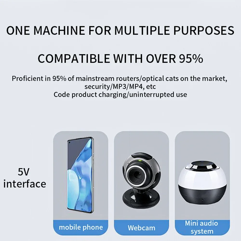 Mini UPS Fonte de alimentação ininterrupta 10400mAh Bateria de backup de íon de lítio com saída DC 12V/9V/5V para roteador sem fio