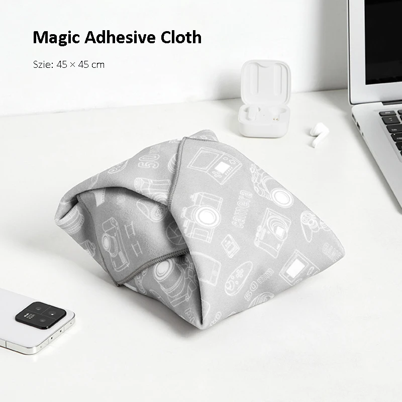 Protective Wrap Camera wrap Magic Self-Adhesive Cloth Anti-scratch Lens Camera Wrap Folding Washable Lens Pouches Soft Cloth