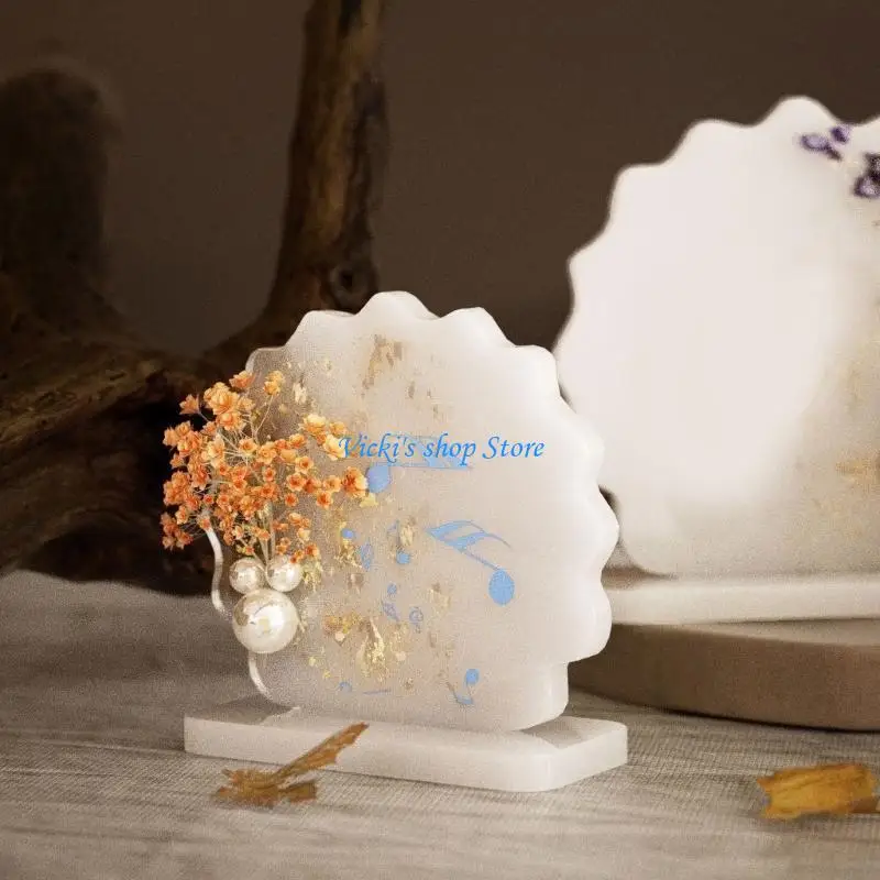 قالب سيليكون لإطار الصورة وقالب راتنج الزهور المجففة للديكور #3