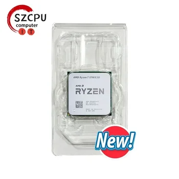 AMD Ryzen 7 5700X3D R7 5700X3D Neue 4,1 GHz 8-Core 16-Thread CPU 7NM L3=96M 100- 000001503   Sockel AM4 aber ohne Lüfter