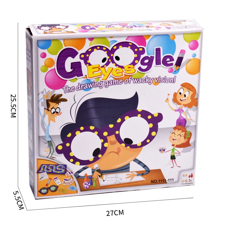 

Drawing glasses, parent-child interactive board game, children's desktop funny toy
