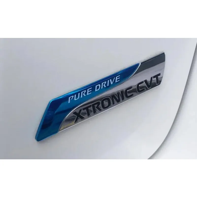 2019 Pure Drive XTRONIC CVT Emblem Badge 3D Car Sticker Decal Car Styling for Nissan Qashqai X-trail Juke Tenna Tiida Sunny Not