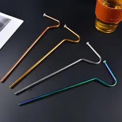 Anti Wrinkle Straw for Stanley Cup Reusable Stainless Steel Lip Straw for Wrinkles Sideways Cup Drinking Straw