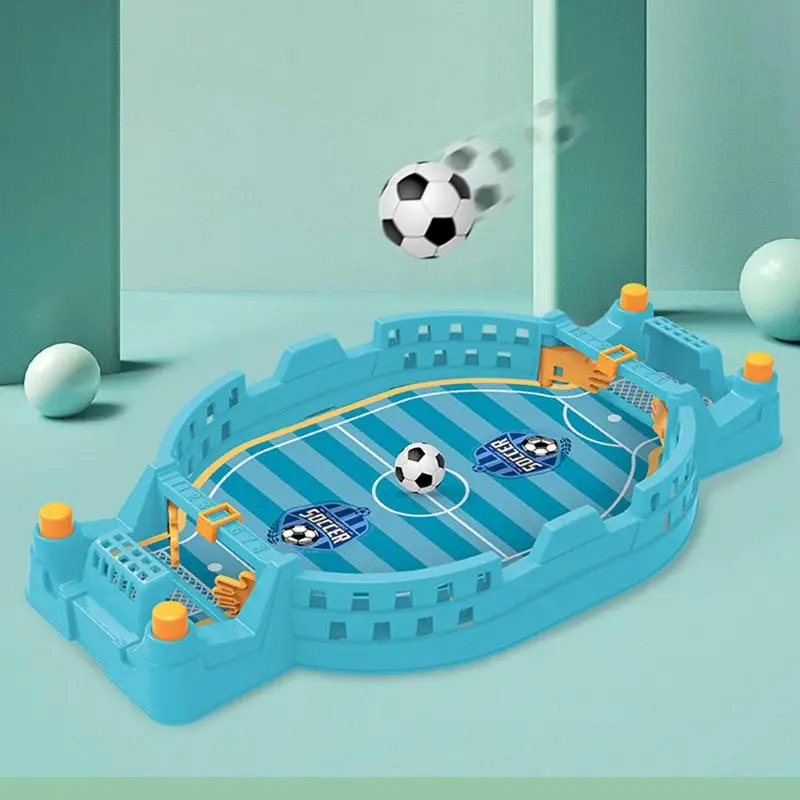 Tabletop Soccer Safe Operation Kids Mini Football Shootout Game Table For Parent-Child Holiday Daily Entertainment Gift