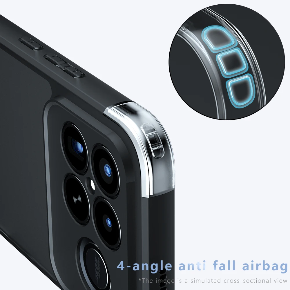 Skin Sensation Airbag Anti Drop Case Cover for Xiaomi Redmi K90 Pro Max Mircropyle Back Case Cover Redmi K90 Fundas Redmi K80