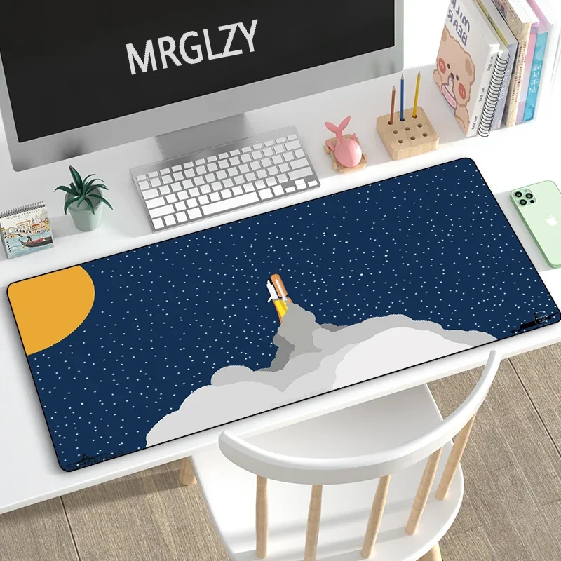 Tapis de souris Rocket de dessin animé, accessoire de jeu pour ordinateur portable, accessoire de bureau, livraison directe