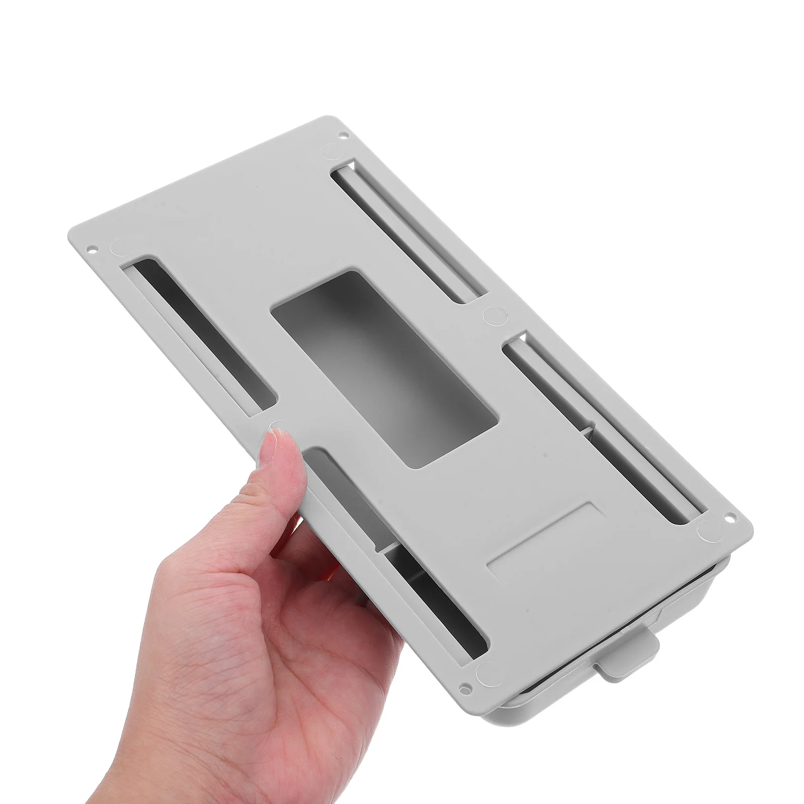 

2Pcs Under Desk Drawer Adhesive - Space Saving Desktop Drawer Storage Box for Office School Study Room Clutter Free