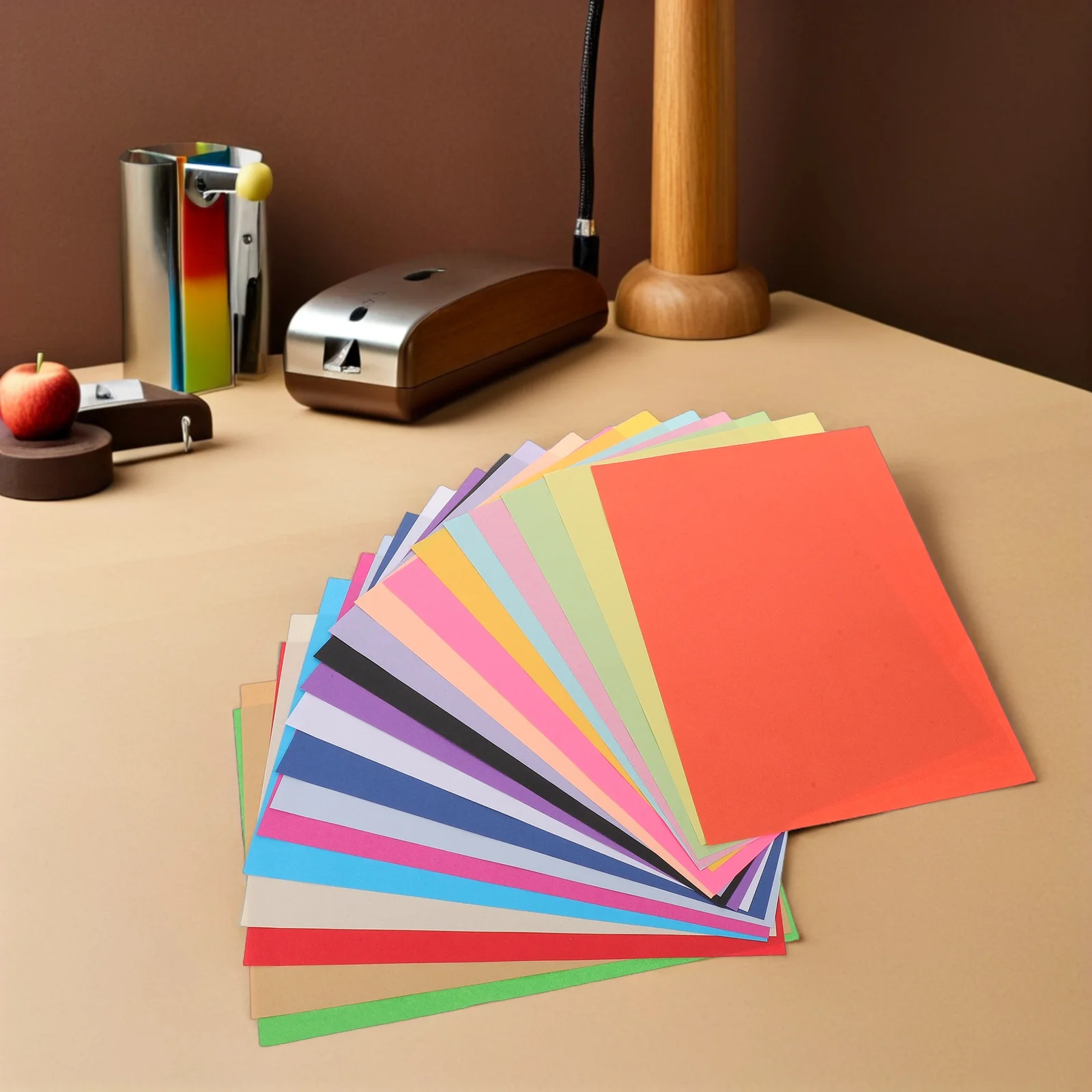 200 قطعة A4 الملونة اوريغامي ورقة السائبة حزمة 20 ألوان متنوعة للفنون الحرف الأسرة الترابط التنمية التعليمية