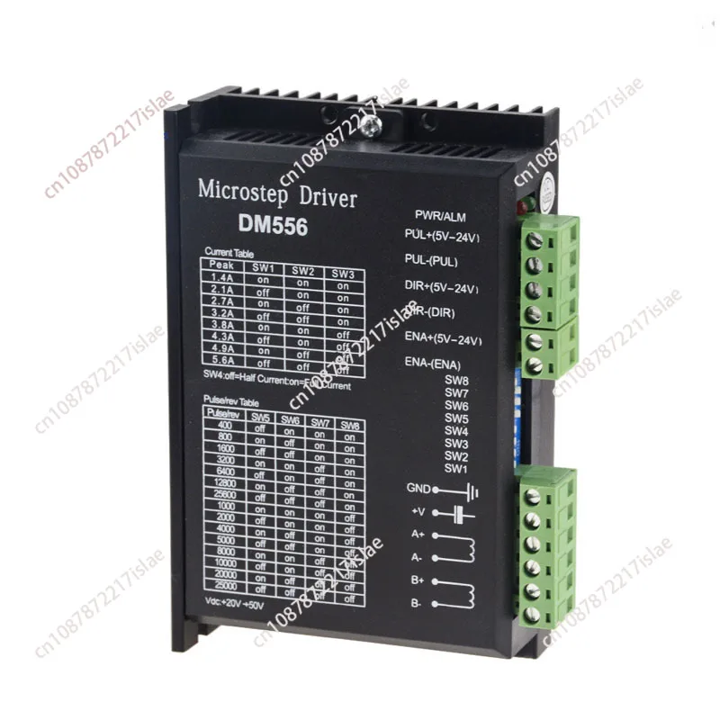 DM556 Digital Stepper Motor Driver 2 Phase 5.6A for 57 86 Stepper Motor Controller