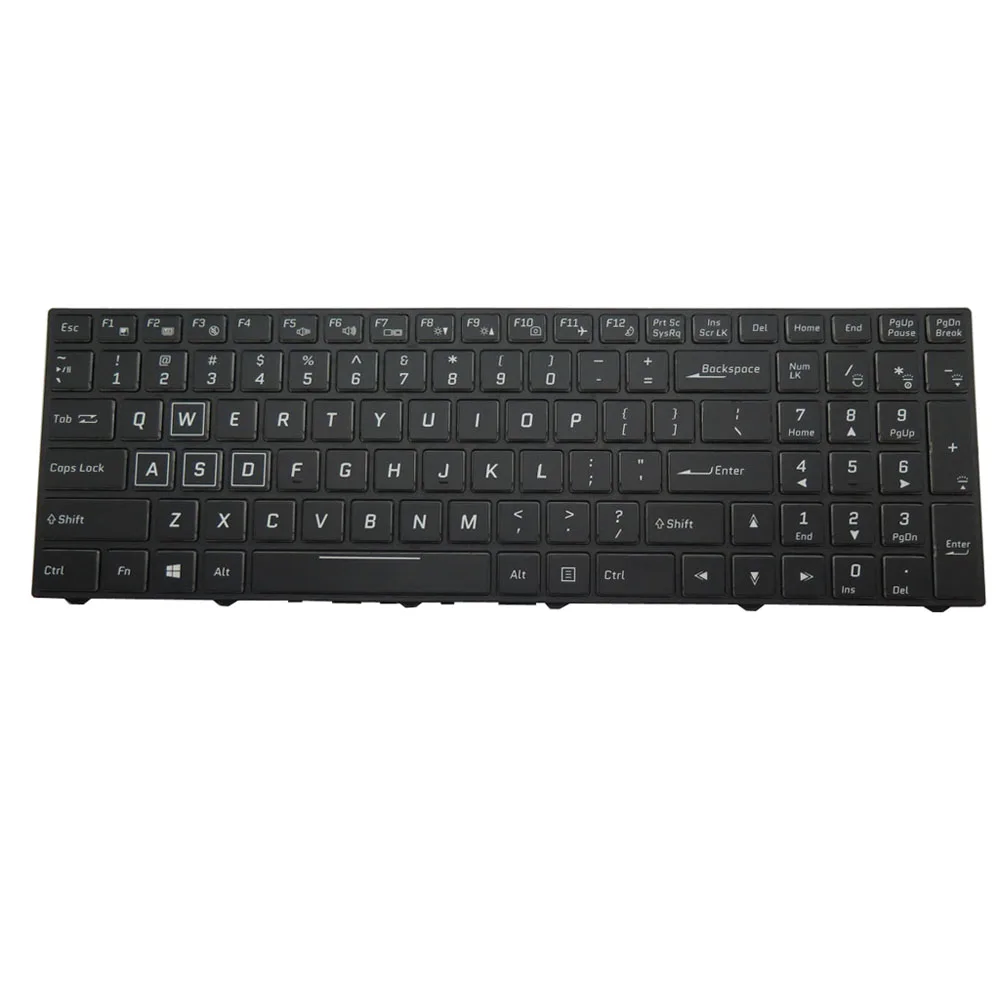 

Laptop Keyboard For Origin PC EVO17-S English US With Backlit Black New