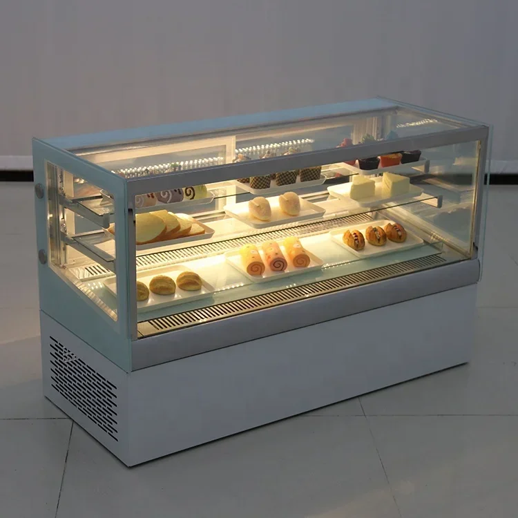 Commercial Multideck Showcase Bakery Pastry Bread Freezer Mini Cake Display Refrigerator Fridge