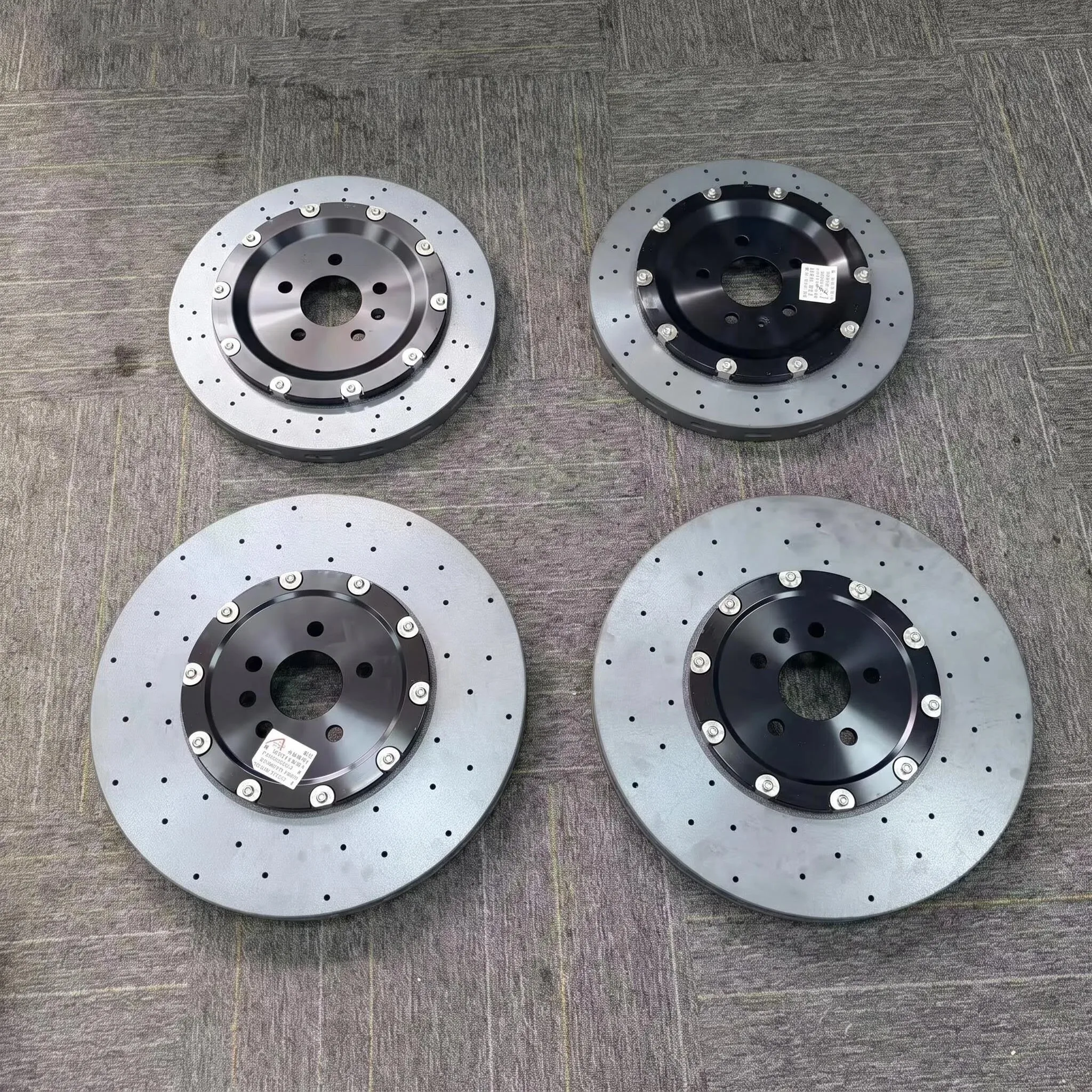 High Carbon Ceramic Brake Discs Direct Replacement for Original Iron Rotors Tuning Brake Systems for Mercedes Benz GLE GLS