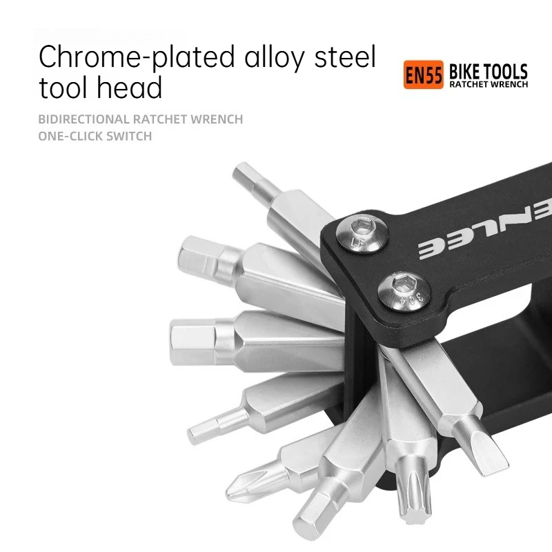 

Компактный портативный набор для ремонта велосипедов с адаптером CO2, многофункциональный набор инструментов для обслуживания шоссейных и горных велосипедов, аксессуар для велоспорта