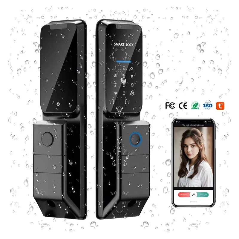 003 Akıllı dolap sistemi için yeni fabrika üreticisi dokunmatik panel kilitleri tuya madde akıllı kilit akıllı çok noktalı kilit