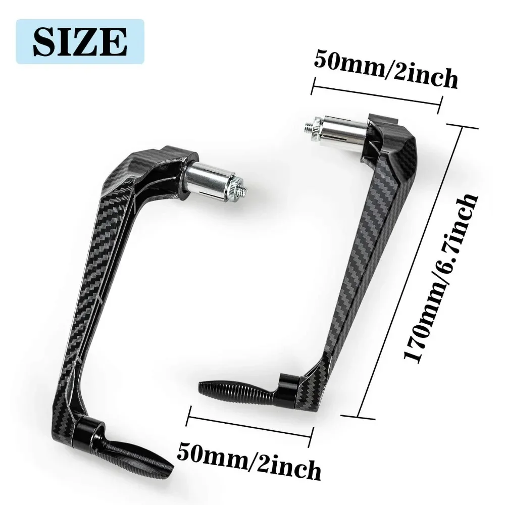 Motorbike Accessory Handlebar Brake Clutch Lever Protector Universal 7/8 in 22mm Handlebars for mountain bikes