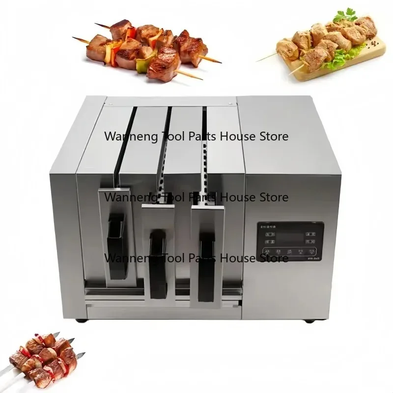 

China Manufactory Adana Kebab Skewer Automatic Skewer Grill Machine With Cheap Price
