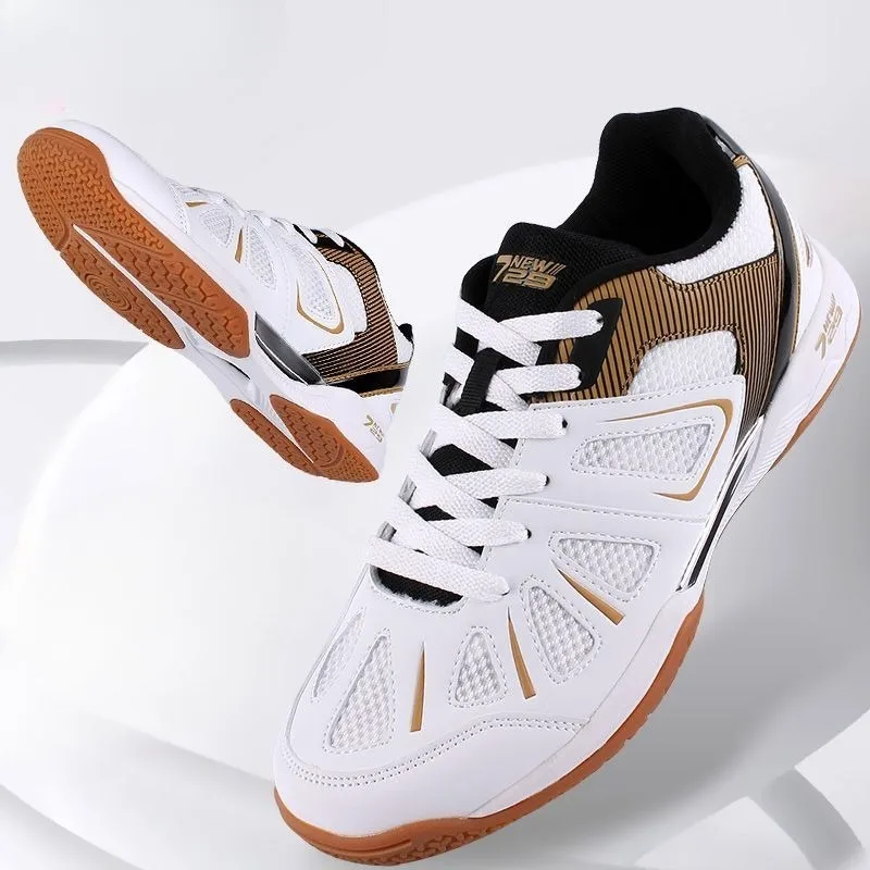 

Горячая новинка 2026: Мужские кроссовки для настольного тенниса на шнуровке, профессиональные кроссовки для бадминтона и волейбола, унисекс