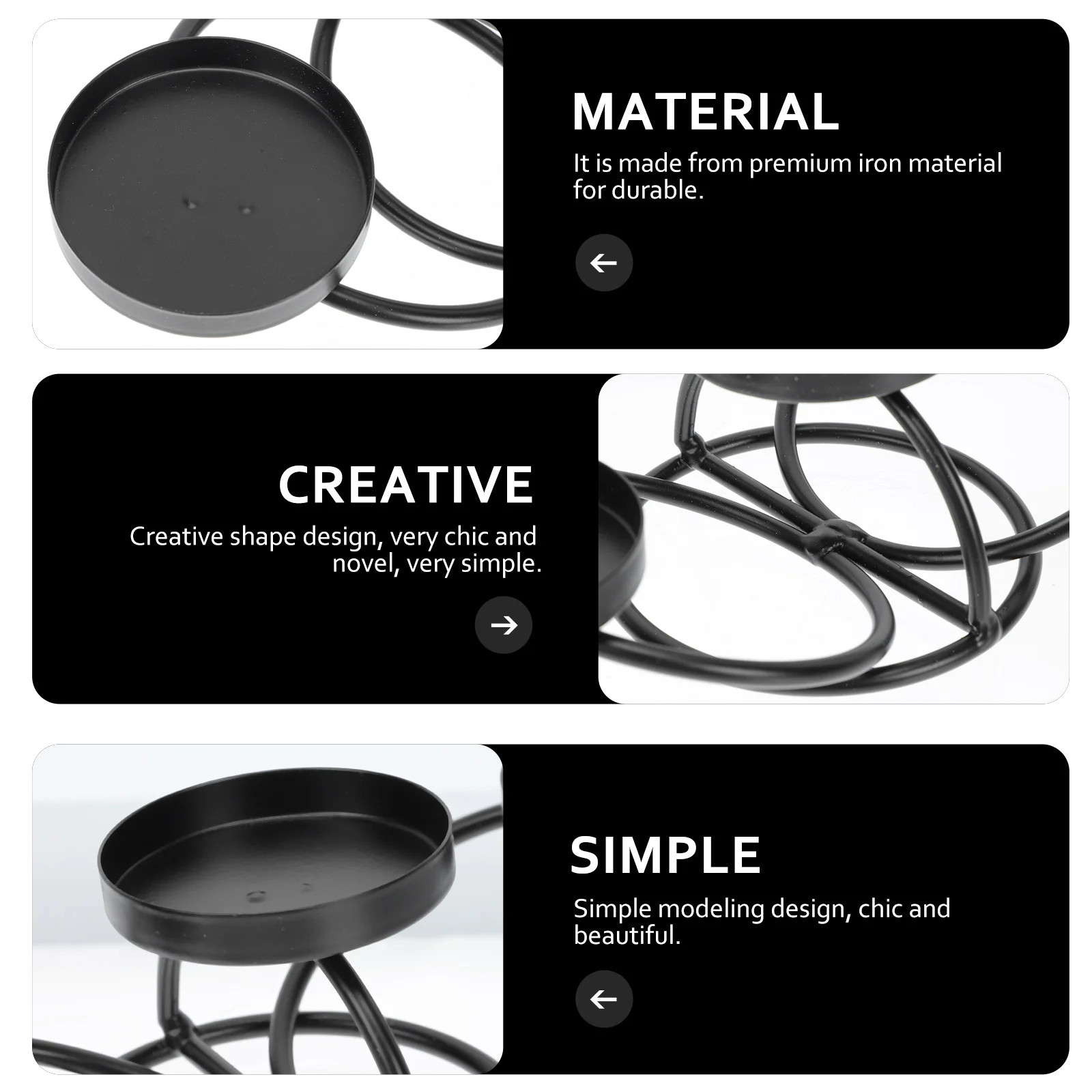 1 قطعة حامل الحديد الإبداعي تفتق ديكور المنزل الجدول عيد الميلاد عمود حامل حفلة المطاوع عشاء محور النمط الأوروبي