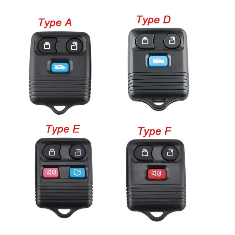 2/3 Buttons Vehicle Remote Key Fob Fit for Ford Transit MK6 / Connect  2000-2006   Program Details