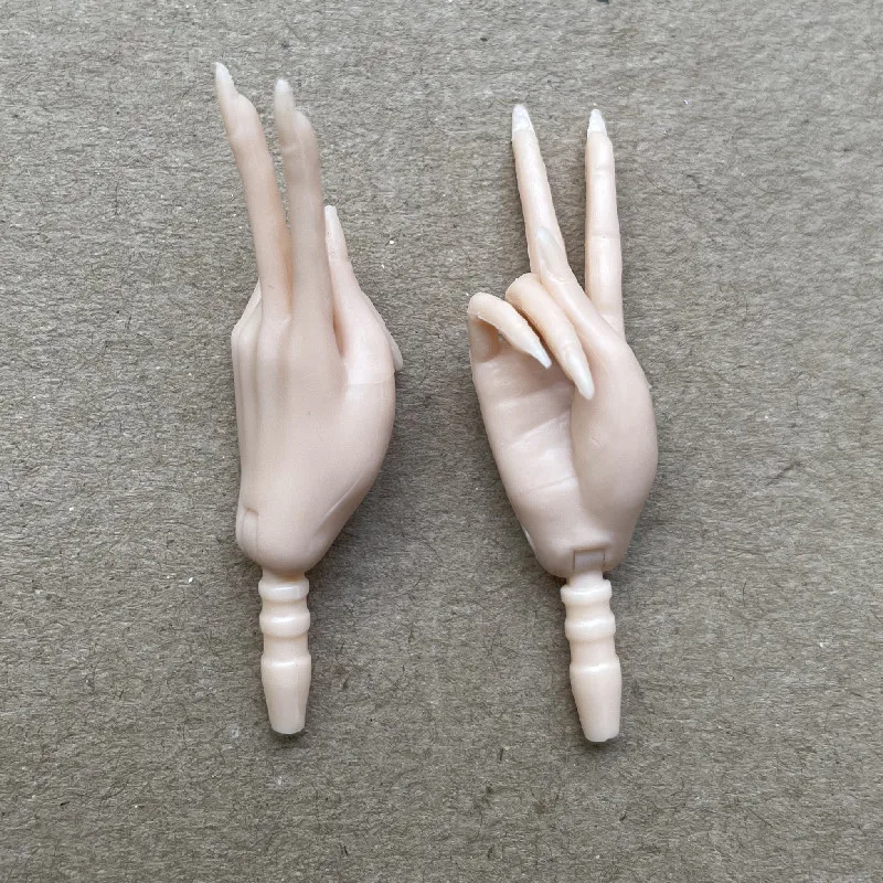 Mengf puppen hände lange nagel qualität puppen teile 8 farbe 7 gesten hände für fr it pp super modell puppen zubehör diy neue dekore – Detail 14