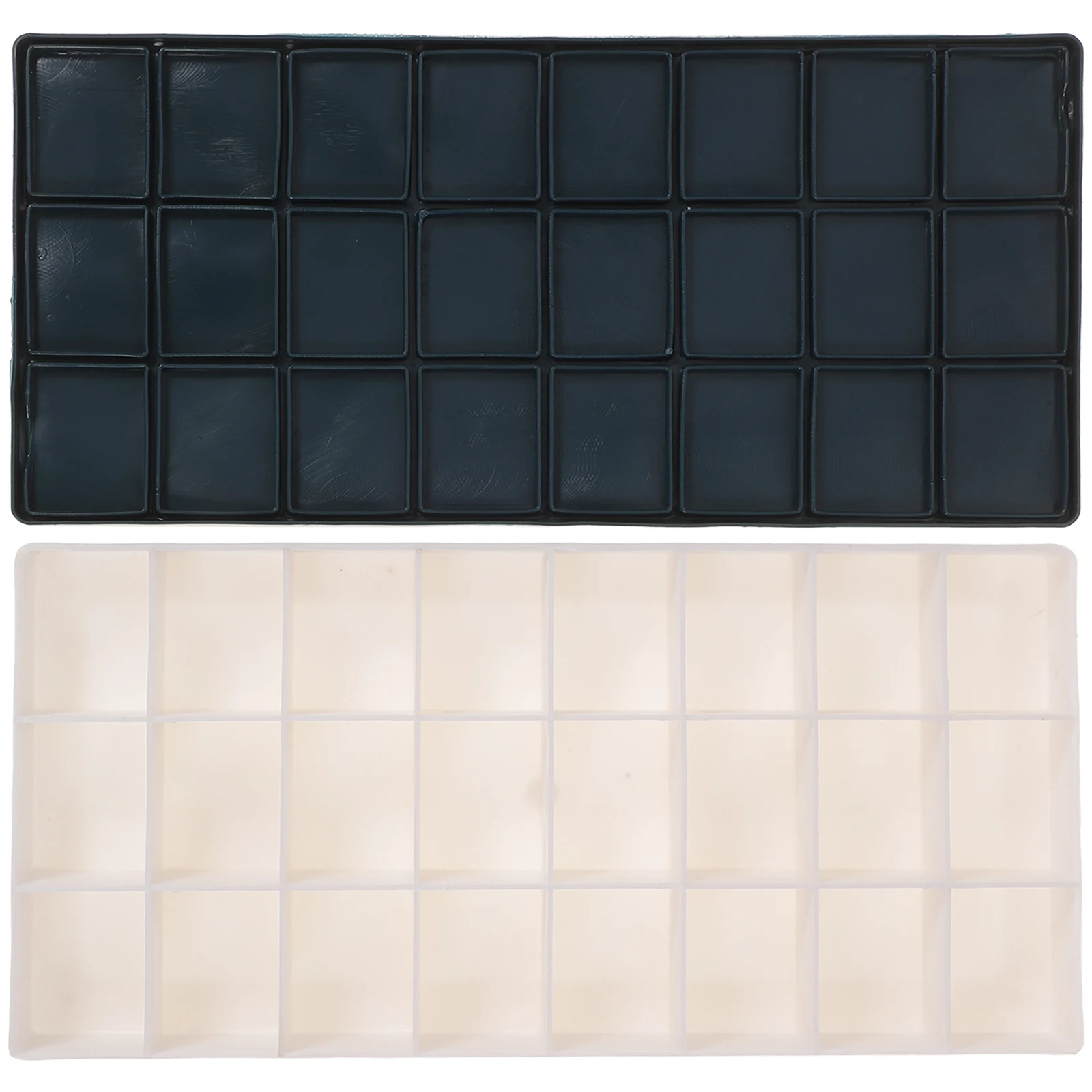 

24 Grids Paint Palette Box for Watercolor Acrylic Oil Lightweight Sealed Moisturizing Professional Beginner Artist Color