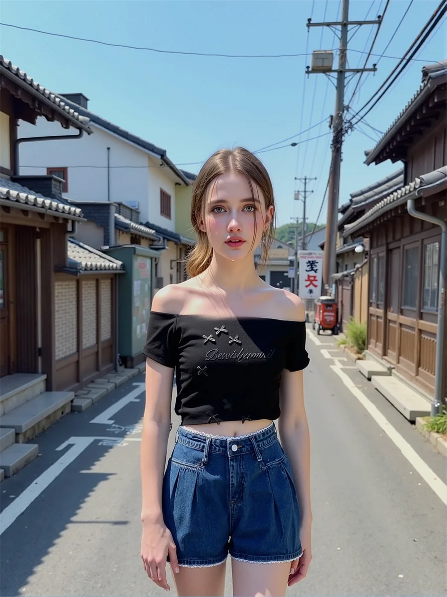 

Джинсовые темно-синие шорты, женские кружевные мини-приталенные шорты с рюшами для ночного клуба, кавайные джинсы, стильная школьная шикарная эстетичная клубная одежда для девочек