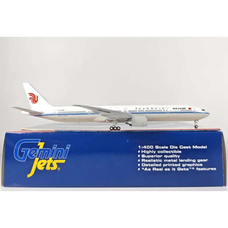 GeminiJets 1/400 مقياس الهواء الصين B777-300ER B-2086 دييكاست سبيكة طائرة نموذجية تحصيل زخرفة الزخرفية