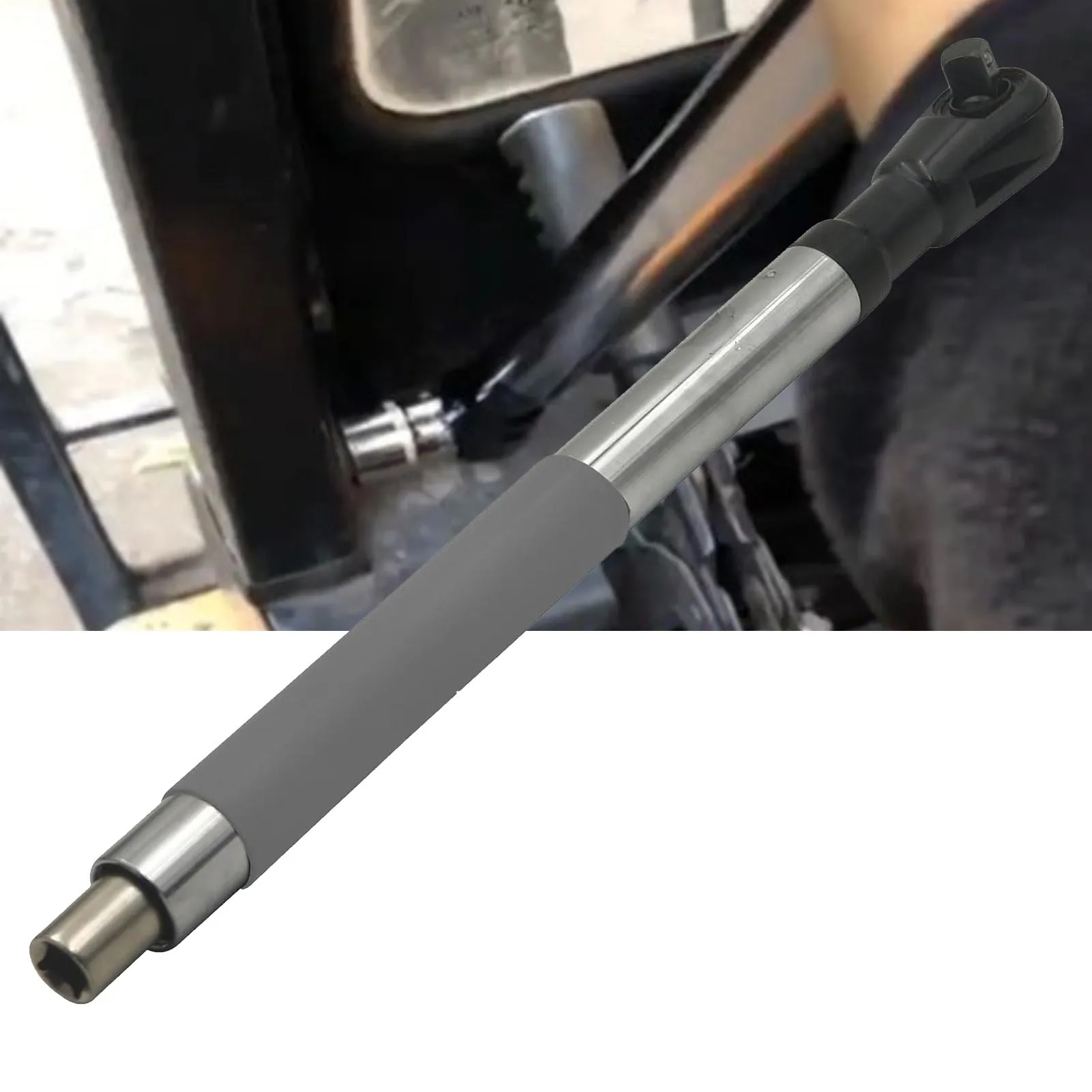 

Multifunctional Spanner Extension Wrench Set 4 Socket Adapters Easy To Operate 1/2 Inch Bit Adapter for Automotive Repair